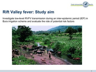 Inter-epidemic Rift Valley fever virus seropositivity in an irrigation scheme in Bura, southeast Kenya