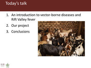 Rift Valley fever virus seroprevalence among ruminants and humans in northeast Kenya