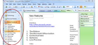 OneNote Setup
 