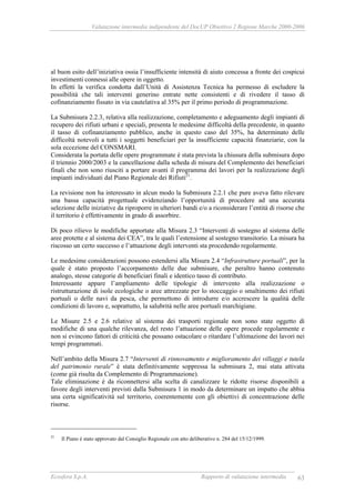 RAPPORTO DI VALUTAZIONE INTERMEDIA