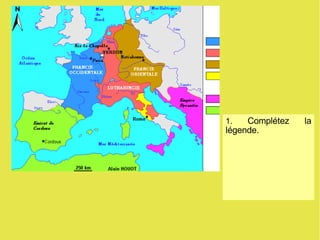 1.  Complétez la légende. 