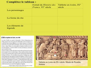 Tablette en ivoire du IX e siècle. Musée de Picardie, Amiens  b 