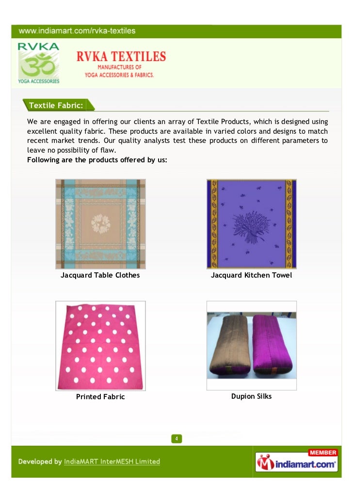 RVKA Textiles, Karur, Home Furnishing Items