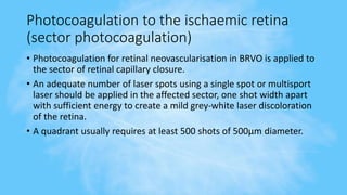 Retinal Vein Occlusion | PPTX