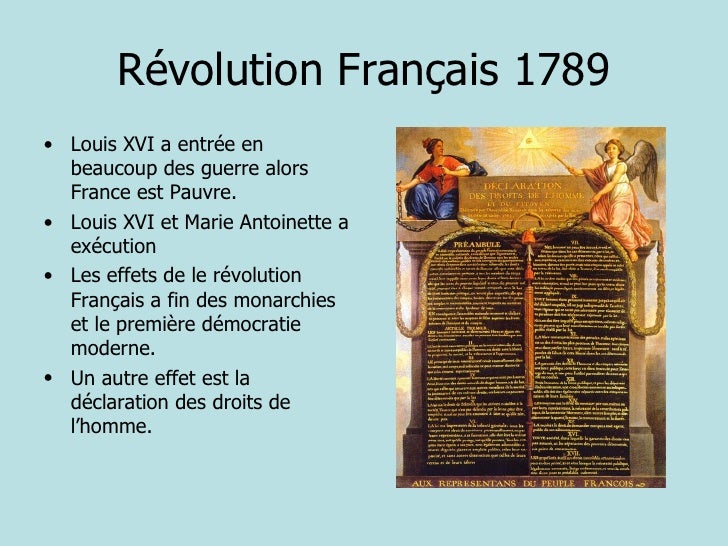 RéVolution FrançAis 1789