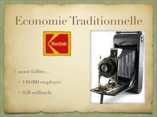 Economie Traditionnelle
avant faillite…
140.000 employés
$28 milliards
 