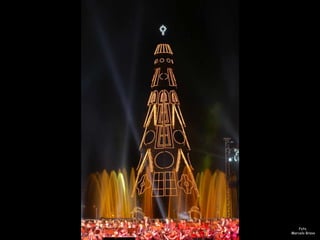 Árvore De Natal Na Lagoa 2007