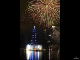 Árvore De Natal Na Lagoa 2007