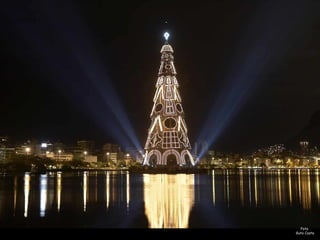 Árvore De Natal Na Lagoa 2007