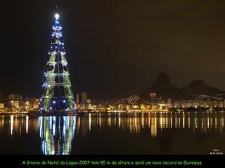 Árvore De Natal Na Lagoa 2007