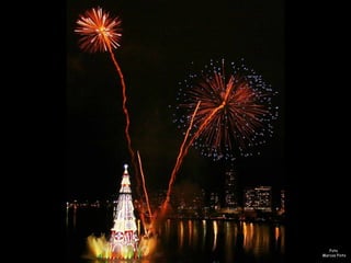 Árvore De Natal Na Lagoa 2007