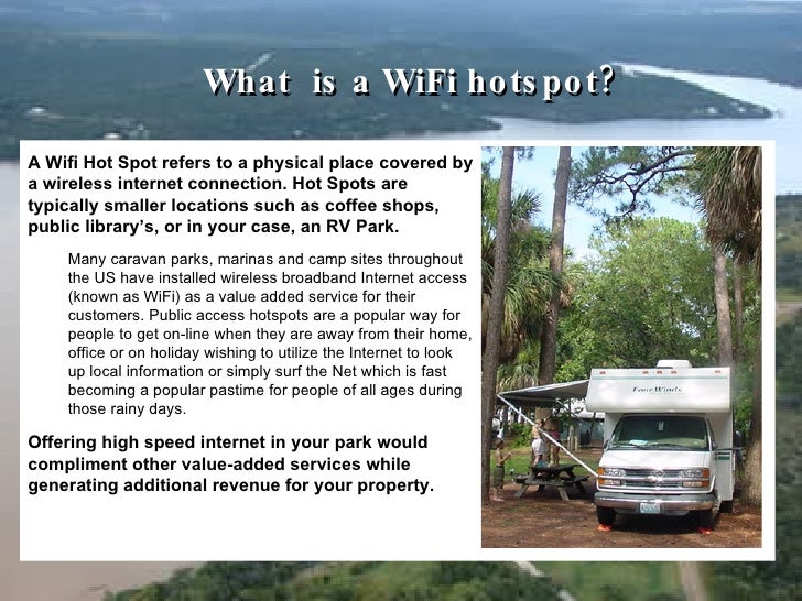 Rv Park Wifi Presentation