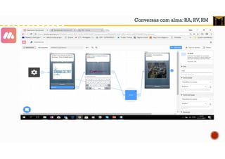 Conversas com alma: RA, RV, RM
 