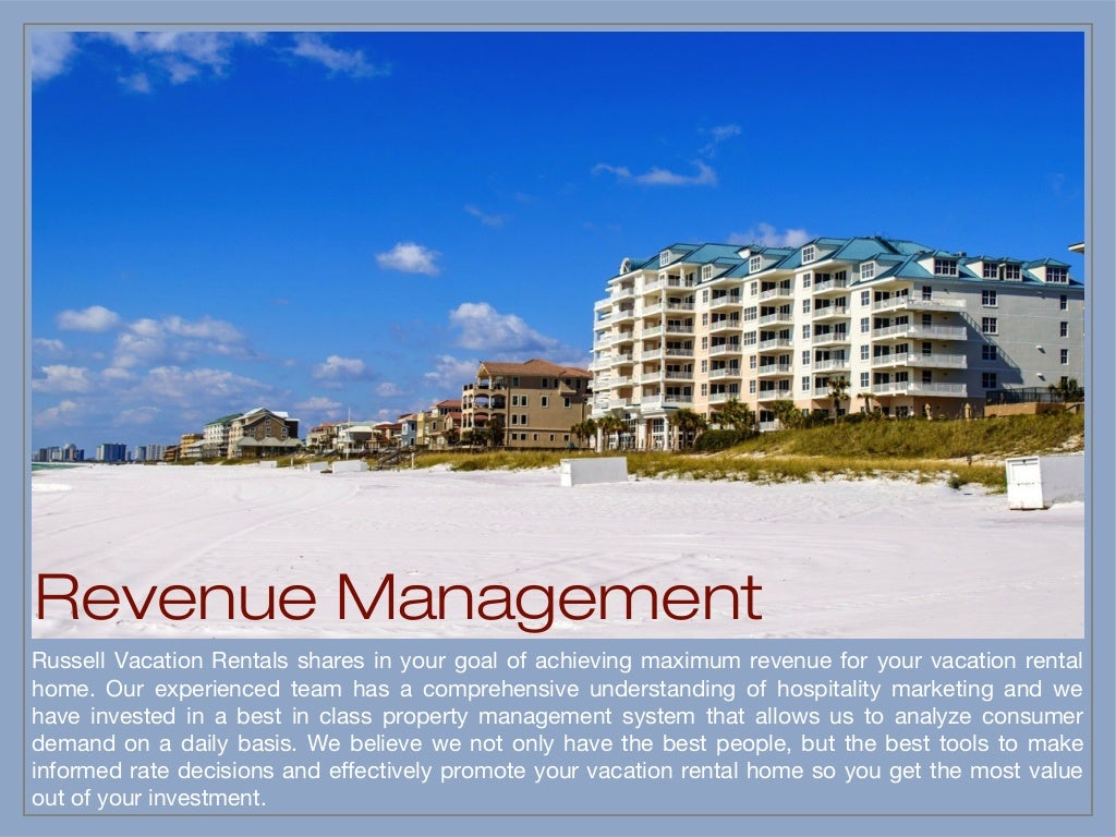 Russell Vacation Rentals Owner's Presentation