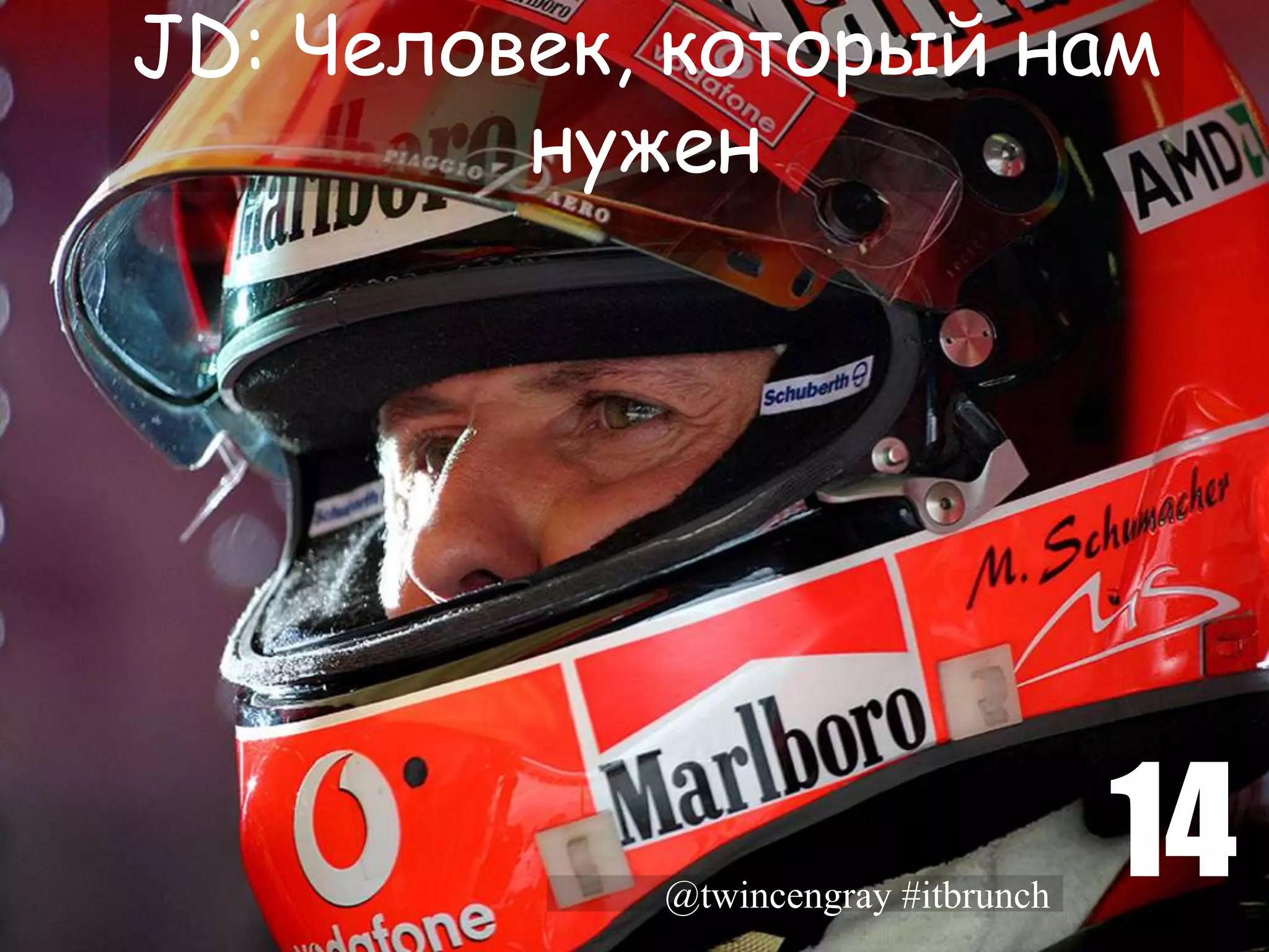 JD: Человек, который нам
         нужен




            @twincengray #itbrunch
                                     14
 