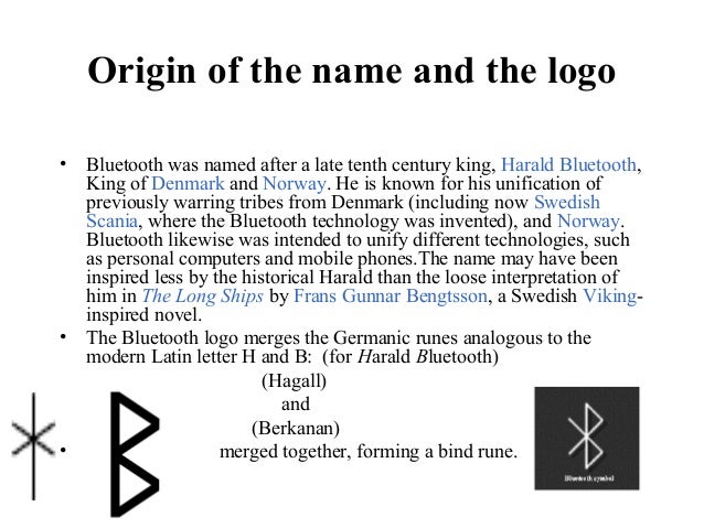 origin of the word bluetooth technology origin of the word bluetooth technology