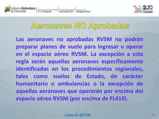 Casa Rvsm Presentación sobre RVSM Junio 2024, conceptos basicos operacionales | PPT