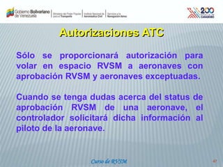 Casa Rvsm Presentación sobre RVSM Junio 2024, conceptos basicos operacionales | PPT