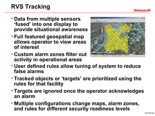 Real Time Data Unit Rv Radar Video Surveillance (RVS) | PPT