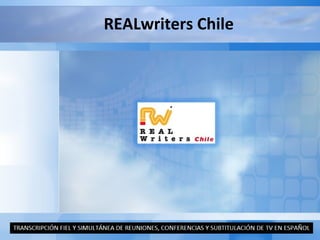 REALwriters Chile 