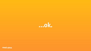 …ok. 
 