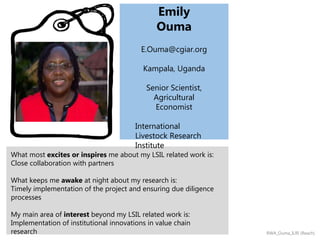 Enhancing production, quality and consumption of milk for income and improved nutrition in Rwanda (January 2017−September 2020)