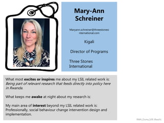 Enhancing production, quality and consumption of milk for income and improved nutrition in Rwanda (January 2017−September 2020)