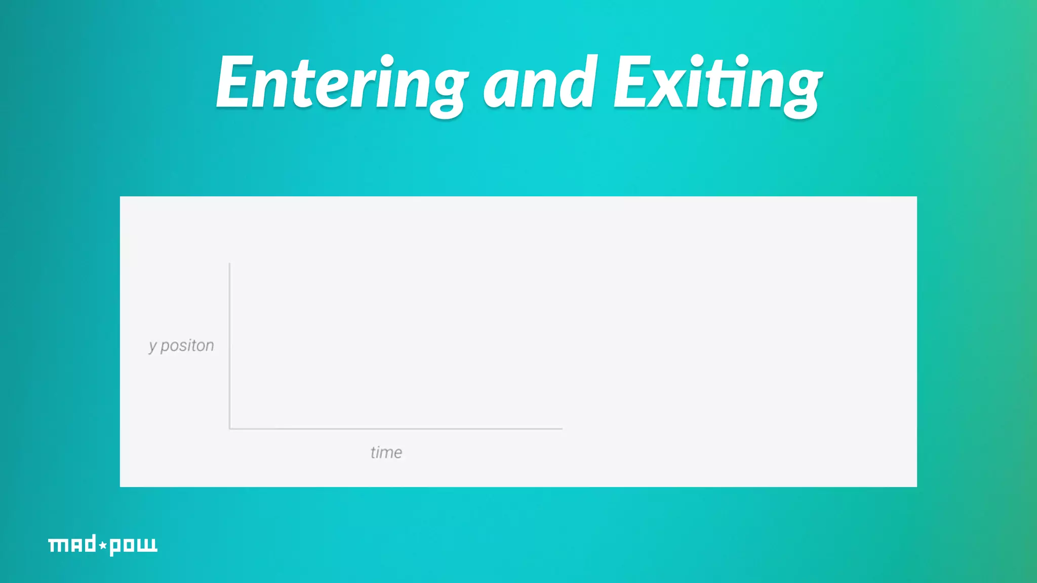 Entering and Exi/ng 
 