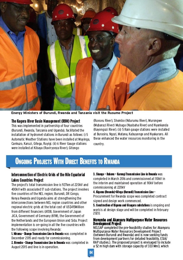 Rwanda Investment Benefits from the Nile River Basin Cooperation