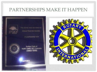 PARTNERSHIPS MAKE IT HAPPEN