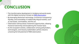 Real World Asset Tokenization A Complete Guide | PPTX