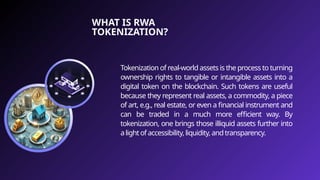 Rwa Tokenization Example How does RWA tokenization enhance asset accessibility | PPTX