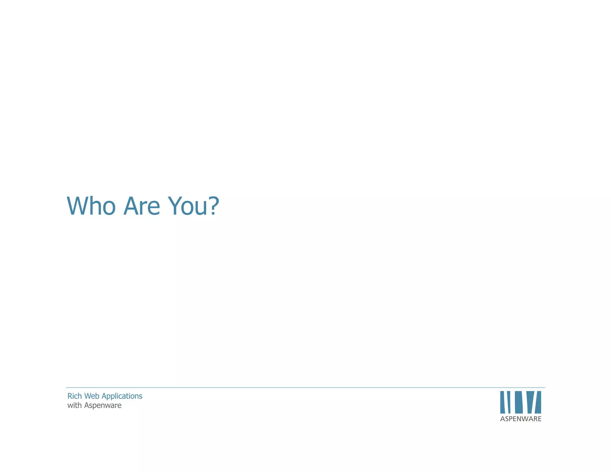 •  Who	
  here	
  considers	
  themselves	
  solely	
  a	
  backend	
  developer?	
  The	
  thought	
  of	
  
wri<ng	
  HTML	
  makes	
  you	
  quizzy.	
  
•  Who	
  here	
  considers	
  themselves	
  a	
  front-­‐end	
  developer?	
  By	
  that	
  same	
  token,	
  SQL	
  
statements	
  give	
  you	
  indiges<on.	
  
•  Anyone	
  here	
  consider	
  themselves	
  a	
  full-­‐stack	
  developer?	
  You	
  all	
  are	
  crazy,	
  I	
  like	
  
you.	
  	
  

2	
  

 