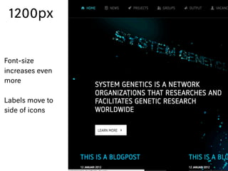 1200px
Font-size
increases even
more
Labels move to
side of icons
 