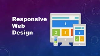 Responsive
Web
Design
 