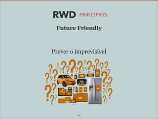 RWD

PRINCÍPIOS

Future Friendly

Prever o imprevisível

38

 