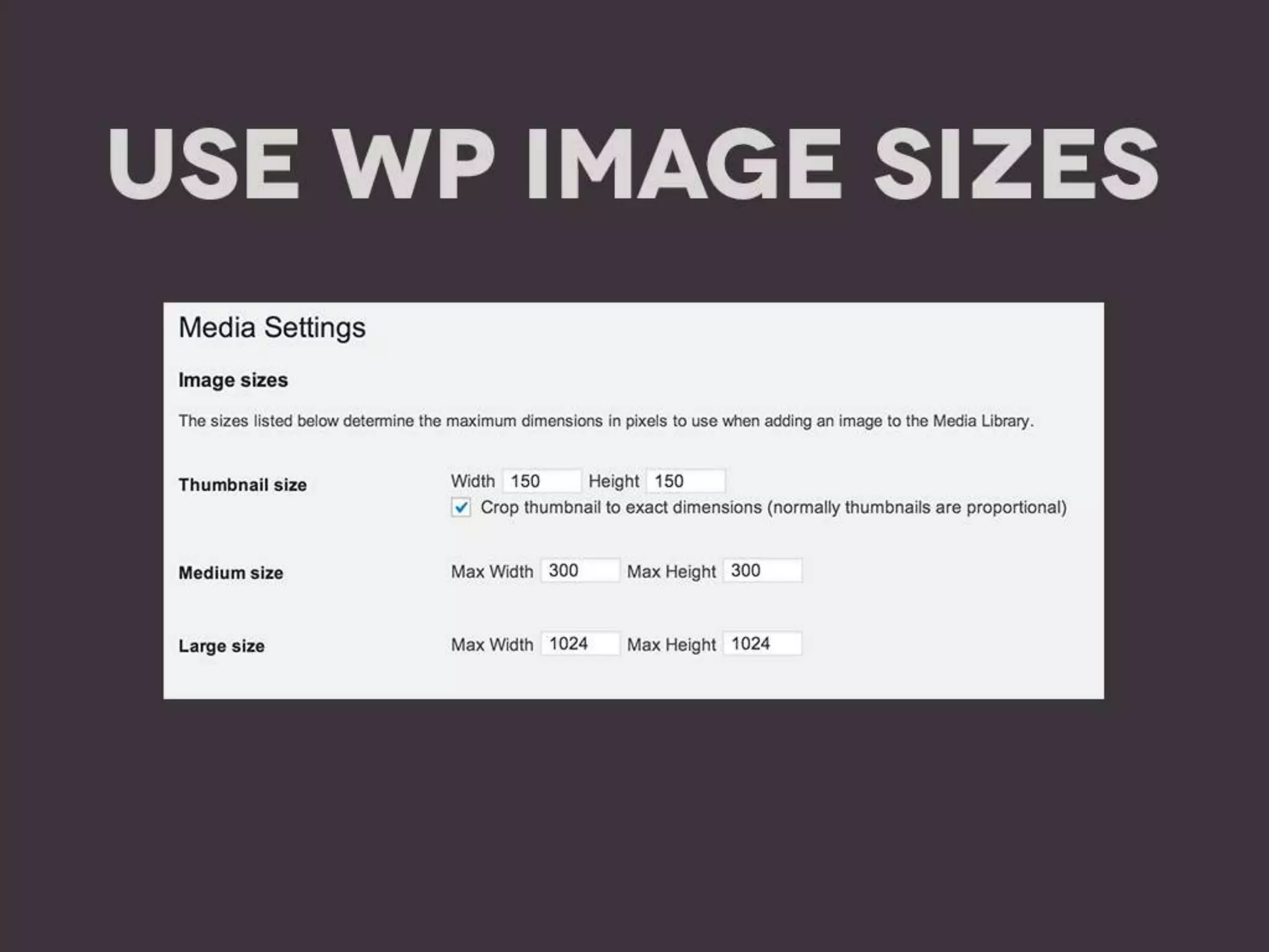 Responsive Images (STL WordCamp 2014)