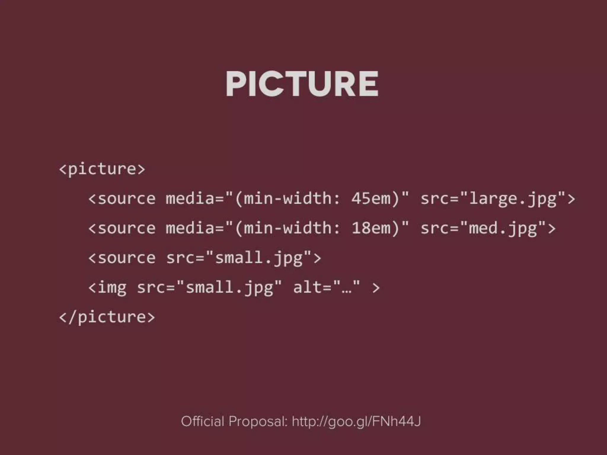 Responsive Images (STL WordCamp 2014)