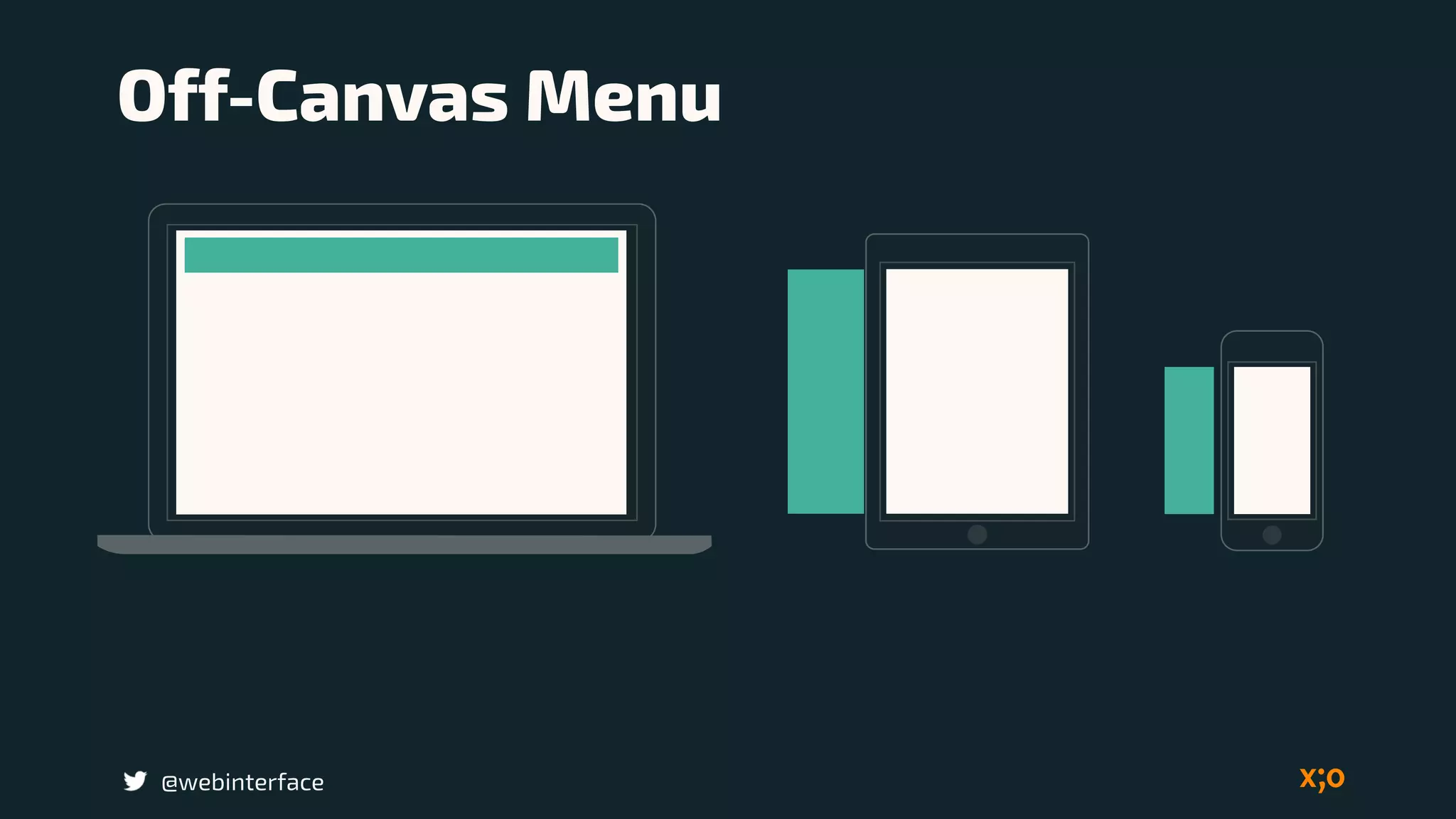 Off-Canvas Menu
@webinterface
 