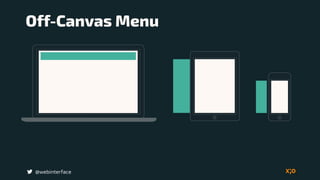 Off-Canvas Menu
@webinterface
 