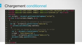 Chargement conditionnel
 
