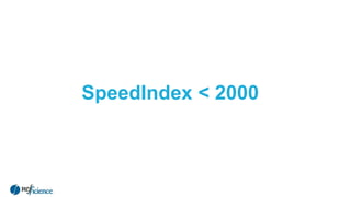 SpeedIndex < 2000
 