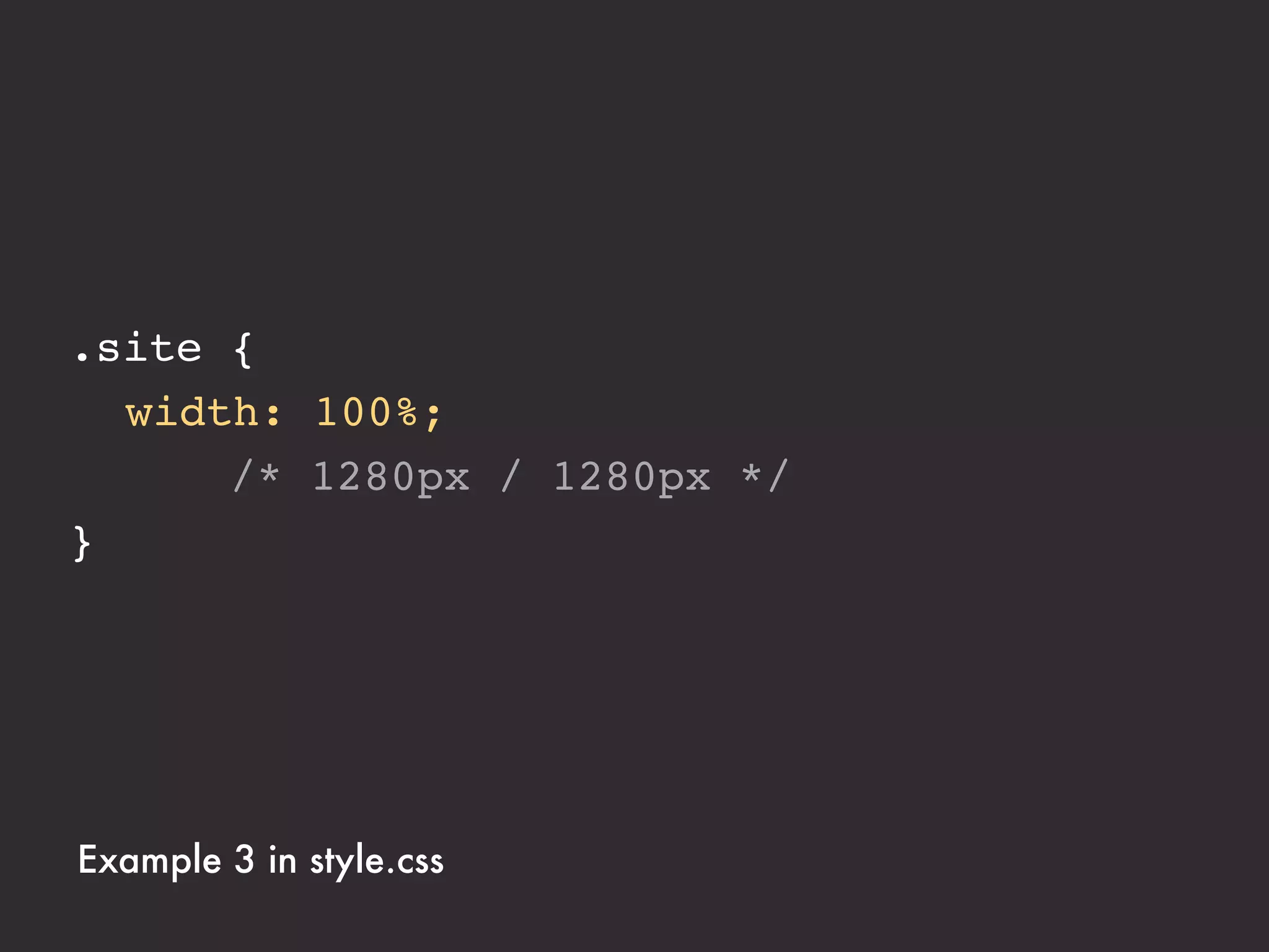 <div id="heading">
! ...
</div>




Example 3 in style.css
 