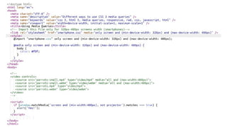 Nir ElbazNIR ELBAZNir Elbaz
The Principles >> Media Queries
 