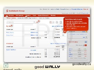       @good_wally     goodwally.ca   🌎
Tuesday, 20 November, 12
 