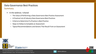 Data Governance Best Practices | PDF