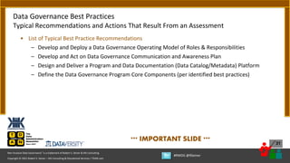 Data Governance Best Practices