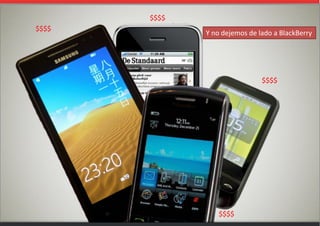 Y no dejemos de lado a BlackBerry
$$$$
$$$$
$$$$
$$$$
 