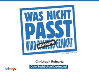 EXTENDED VERSION 
Christoph Reinartz 
 