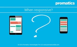 Why Responsive Website is a necessity rather than a luxury today?